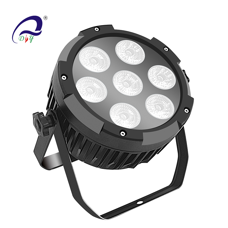 PL17 7PCS Waterproof IP65 LED Par Light